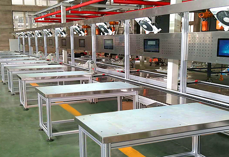 精益化生產中單元生產線的一字型和U形線體布局介紹